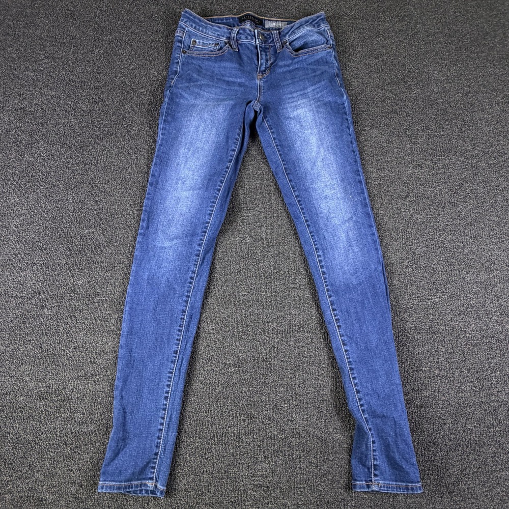 Aeropostale Jegging Womens 4 Long (25x30) 2168 LXCFCH Blue Stretch EUC